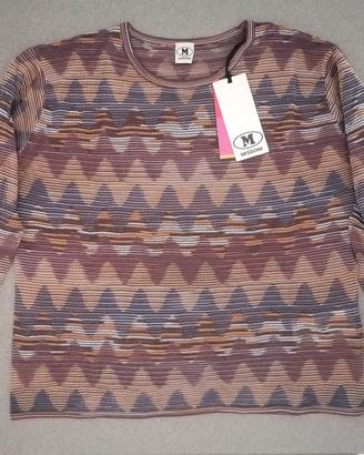 M Missoni serafino pull pullover maglia Large