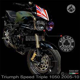 Adesivo faro Triumph Speed Triple 1050 2005-10