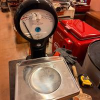 Bilancia Suprema un piatto restaurata nera