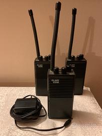 Tre ricetrasmittenti vintage