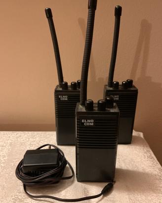 Tre ricetrasmittenti vintage