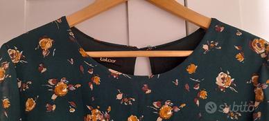 Abito TALCO verde mezza stagione