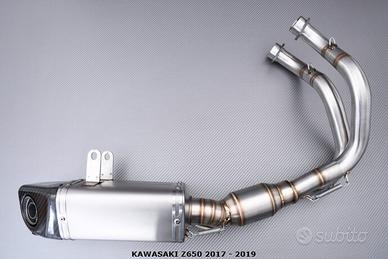 Linea completa Scarico KAWASAKI Z650 2017 – 2019