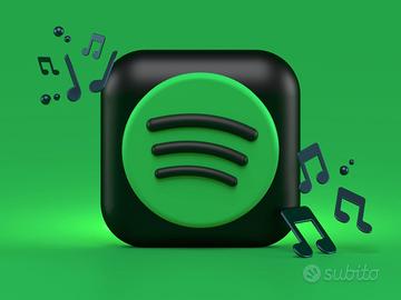 Box spotify per musica card 12 mesi