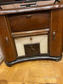 Mobile bar giradischi anni 50