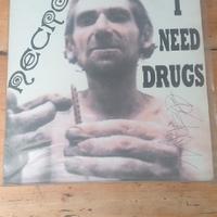 Necro 'i need drugs' prima stampa autografata