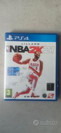 Gioco Nba 2k21 per PS4