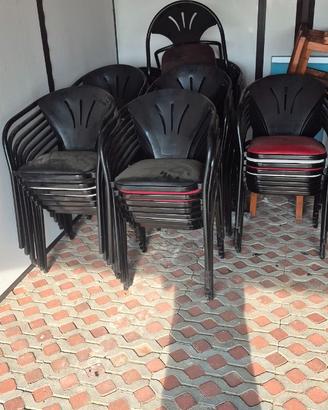 SEDIE in metallo robustissime