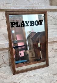 Specchio Playboy vintage con cornice anni '80/'90