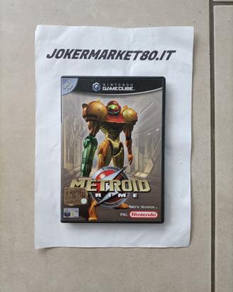 Metroid PRIME GameCube Triangolo Blu Completo