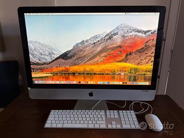 Apple iMac 27” HDD 1TB Memoria 14GB