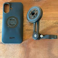 Supporto moto Sp piu cover iphone 16