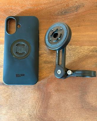 Supporto moto Sp piu cover iphone 16