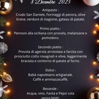 Menù festività in Curti (CE)