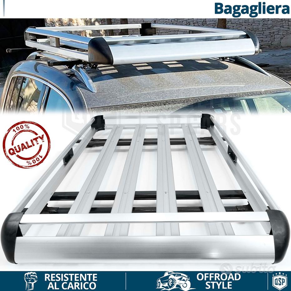 Barre Portapacchi Per Fiat Idea 2005-2012 - In Alluminio, Portata 90kg, Con Antifurto - Foto 8