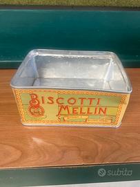 Scatola in latta biscotti MELLIN