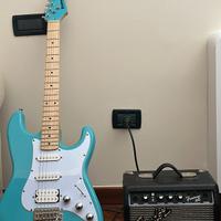Chitarra Kramer e amplificatore fender