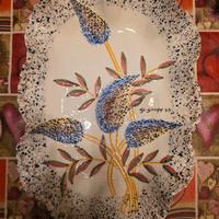 Piatto da portata in ceramica 