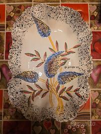 Piatto da portata in ceramica 