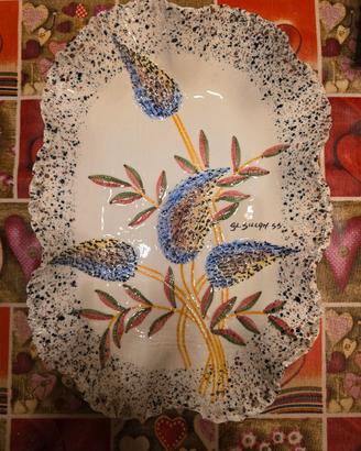 Piatto da portata in ceramica 