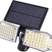 Luce solare LED 30W 78 LED IP65 testa rotante 270°