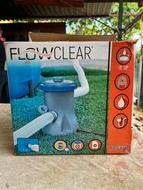 Piscina da giardino e filtro