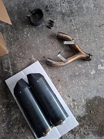 Scarico per Bmw S1000R e Aprilia Shiver 900