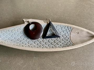 Orecchini in legno handmade boho donna artigiamali