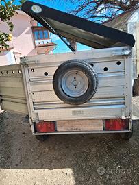 Rimorchio per trasporto cani