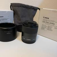 Canon EF-M 32MM F/1.4 + ES-60 + LP1014