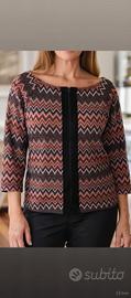Giacca/Cardigan Piazza Italia – Motivo Chevron M