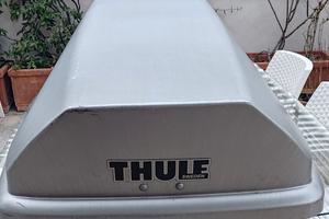 Box portabagagli da tetto marca Thule 