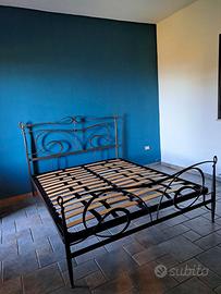 Letto in ferro battuto