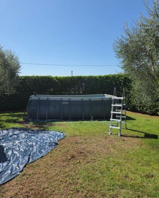 Intex 26356GN – Piscina Fuori Terra XTR Frame Rett
