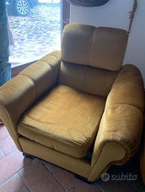 Poltrone in velluto