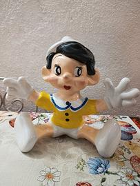 Pinocchio in ceramica Ronzan