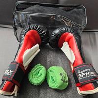 Kit Boxe Guantoni Sphinx e Coppia Fasce