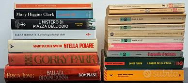 17 libri narrativa thriller vari - Lotto 2/5