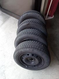 Pneumatici+cerchi  invernali 185/65 r 14 Kormoran