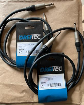 Lotto 2 pz cavo di potenza Dreitec 33170 1,5 mt