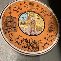 Piatto Commemorativo Vintage: "San Crispino"