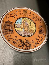 Piatto Commemorativo Vintage: "San Crispino"