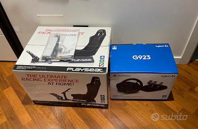 Logitech G923 + Playseat actifit evolution