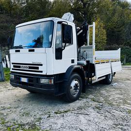 IVECO 150/18K TARGA GIALLA CON GRU E RIB