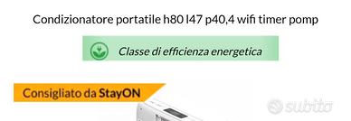 condizionatore caldo/freddo portatile