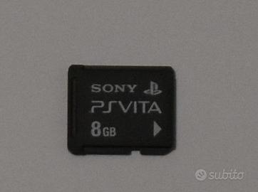 Scheda da 8 Gb per PS Vita