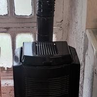 vecchia stufa in ghisa rainschon funzionante