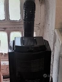 vecchia stufa in ghisa rainschon funzionante