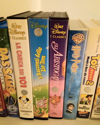 Lotto cassette VHS Disney e altro vintage
