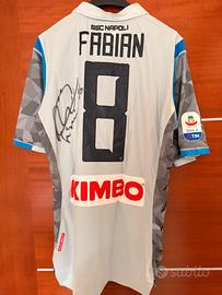 maglia Napoli Fabian Ruiz con autografo